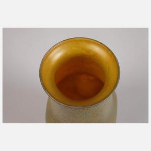 Vase mit Reduktionsmalerei