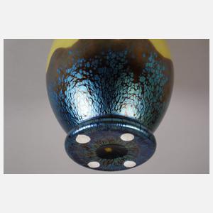 Lötz Wwe. Vase "Kobalt Papillon"