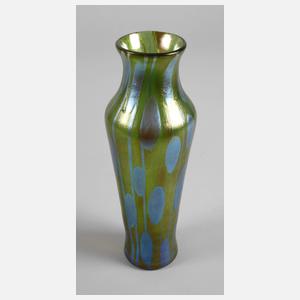 Lötz Wwe. Vase "Streifen und Flecken"