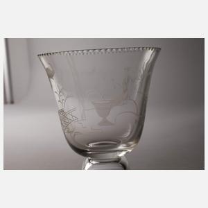 Becherglas Bruno Mauder Fachschule Zwiesel