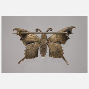 Schmetterlingsbrosche