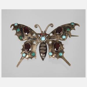 Schmetterlingsbrosche