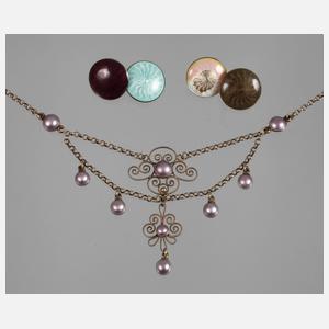 Marius Hammer Collier und Manschettenknöpfe