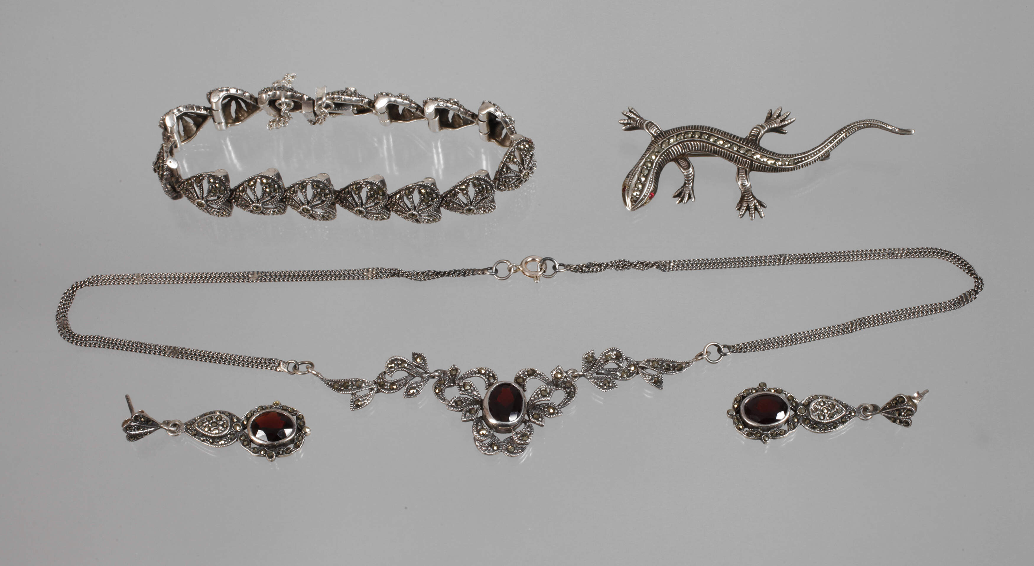 Konvolut Markasitschmuck