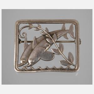 Georg Jensen Delfinbrosche