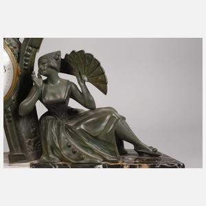 Jacques Limousin, Kaminuhr Art déco