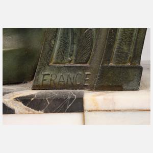 Jacques Limousin, Kaminuhr Art déco