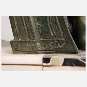 Jacques Limousin, Kaminuhr Art déco