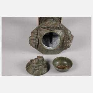 Jacques Limousin, Kaminuhr Art déco