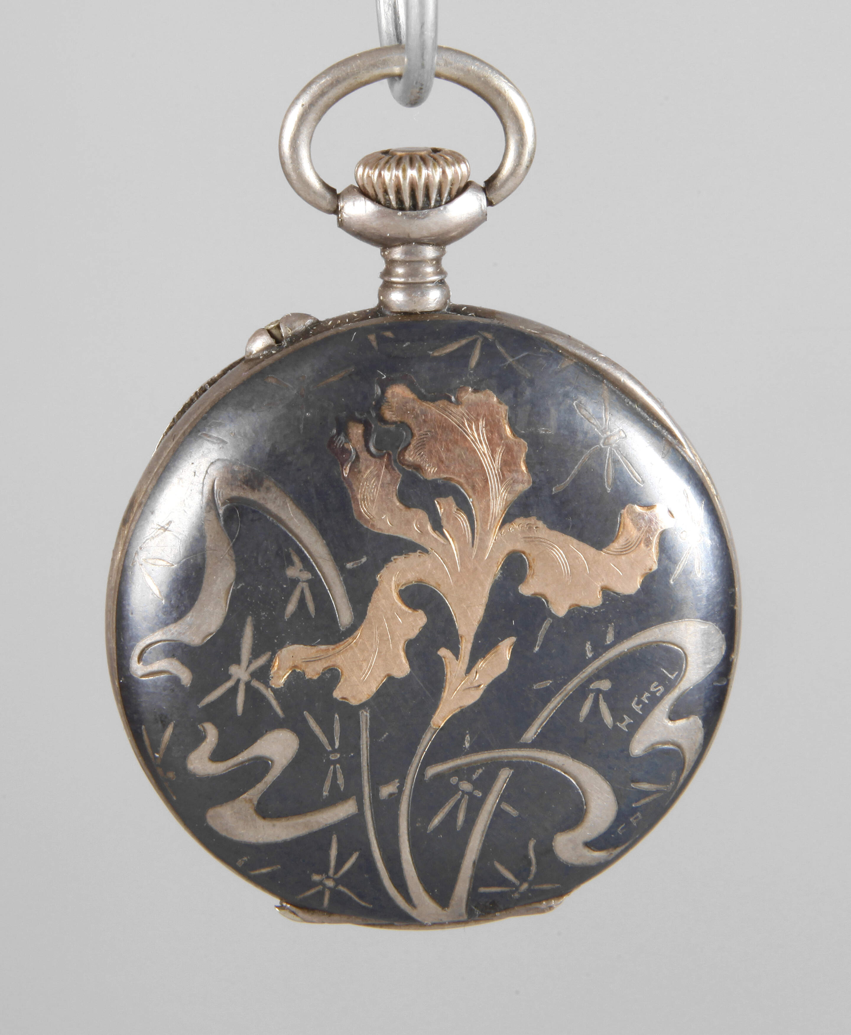 Hängeuhr Jugendstil