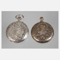 Zwei Taschenuhren Jugendstil111