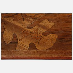 Drei Satztische Émile Gallé