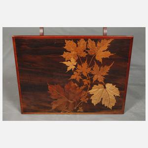 Drei Satztische Émile Gallé