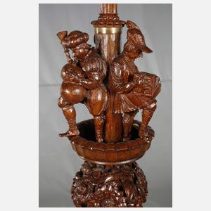 Salonstehlampe Art déco