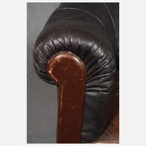Drei Clubsessel Leder