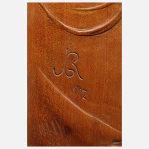 Geschnitzte Zierplatte