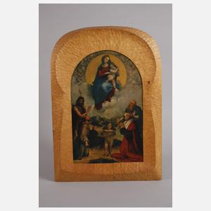 Konvolut mit anthroposophischen Schnitzereien