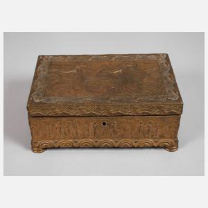 Dekorative Jugendstilschatulle