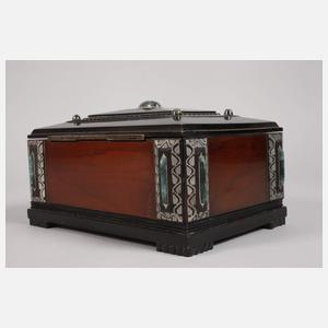 Intarsierte Schatulle