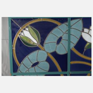 Große Bleiverglasung