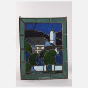 Zwei Bleiglasscheiben