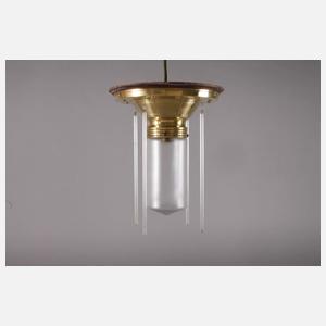 Drei Deckenlampen Jugendstil