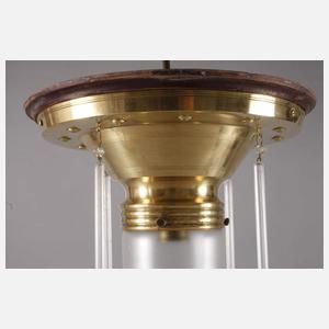 Drei Deckenlampen Jugendstil