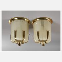 Paar Deckenlampen111