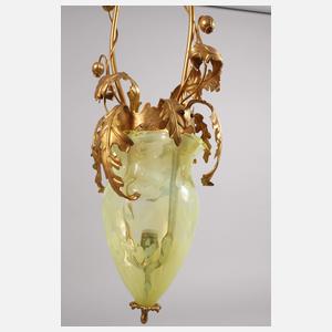 Florale Deckenlampe
