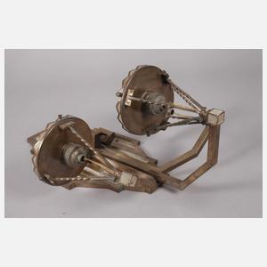 Paar Wandlampen Art déco