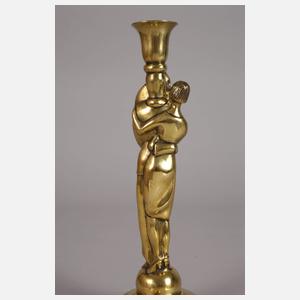 Albert Gustav Bunge, figürlicher Lampenfuß Pierrot