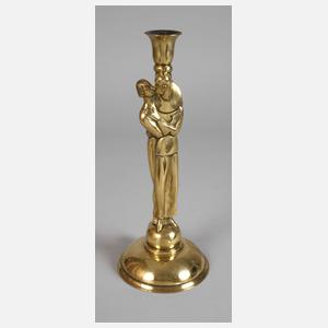 Albert Gustav Bunge, figürlicher Lampenfuß Pierrot