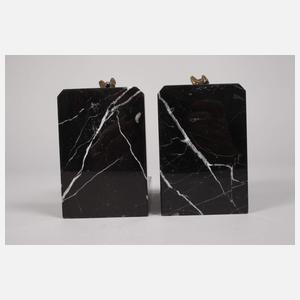 Paar Buchstützen Art déco