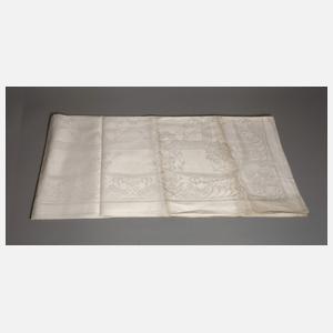 Großes Tafeltuch Kornblumendekor