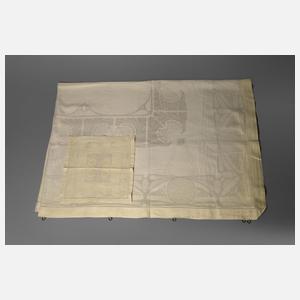 Tafeltuch vegetabiler Ornamentdekor