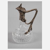 Karaffe mit Silbermontierung111