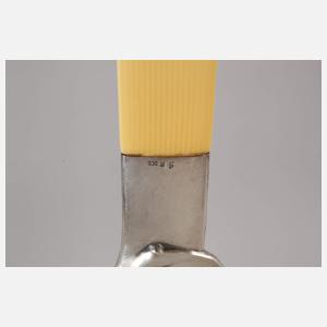 Brieföffner Silber mit Hundekopf