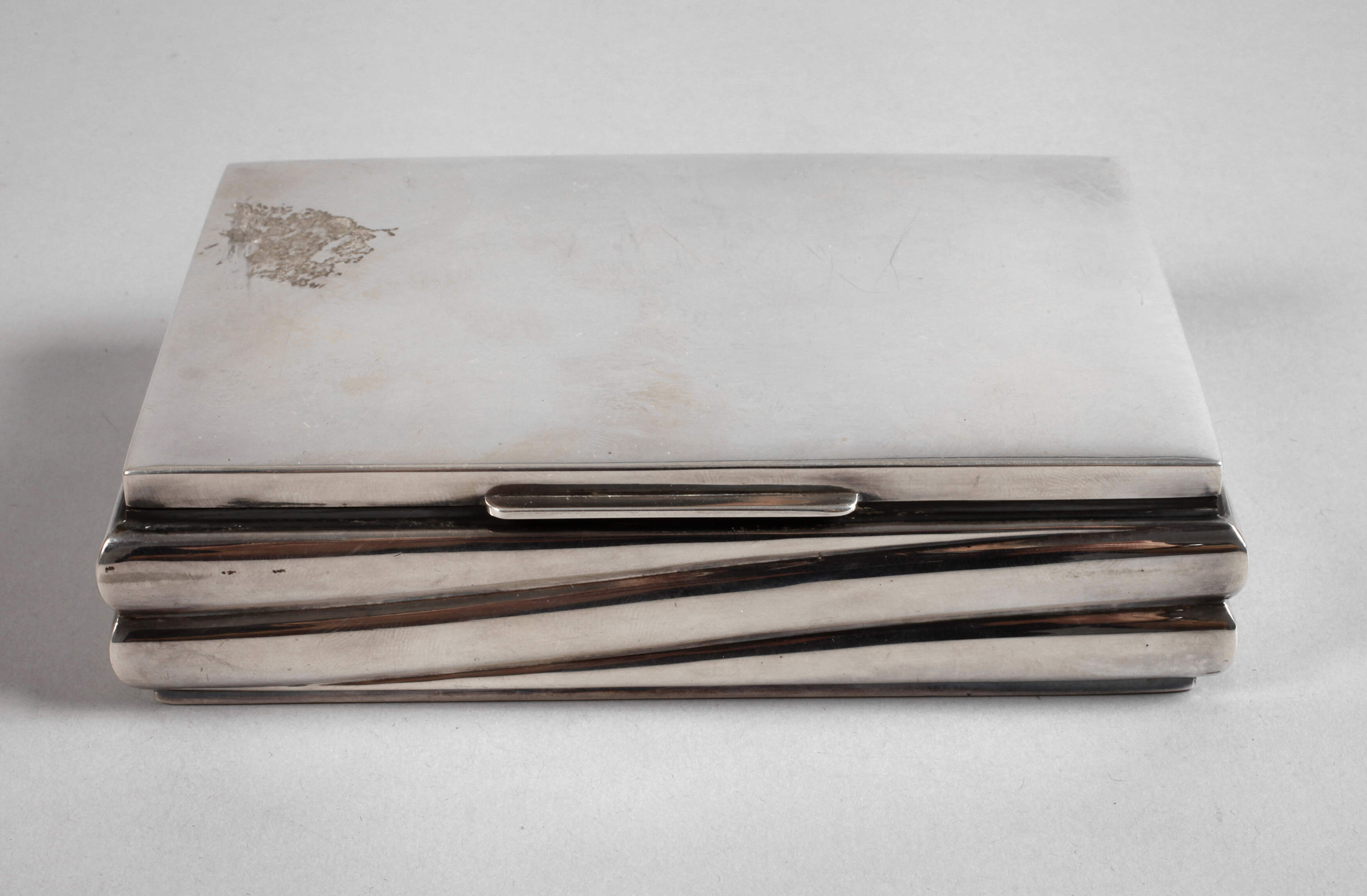 Silber Zigarrenschachtel Art Déco