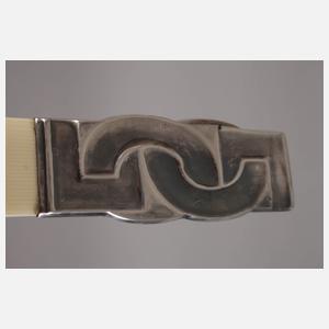 Art déco Brieföffner Silber