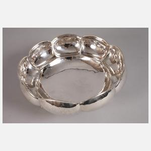 Silberschale Art déco