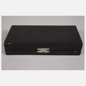 Silber sechs Speiselöffel Jugendstil