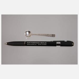 Salzlöffel Heinrich Vogeler Margeritenmuster