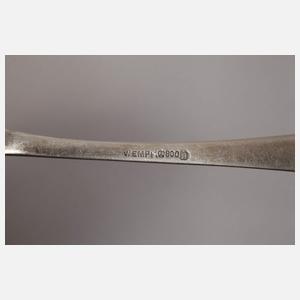 Großes Silberbesteck Wempe