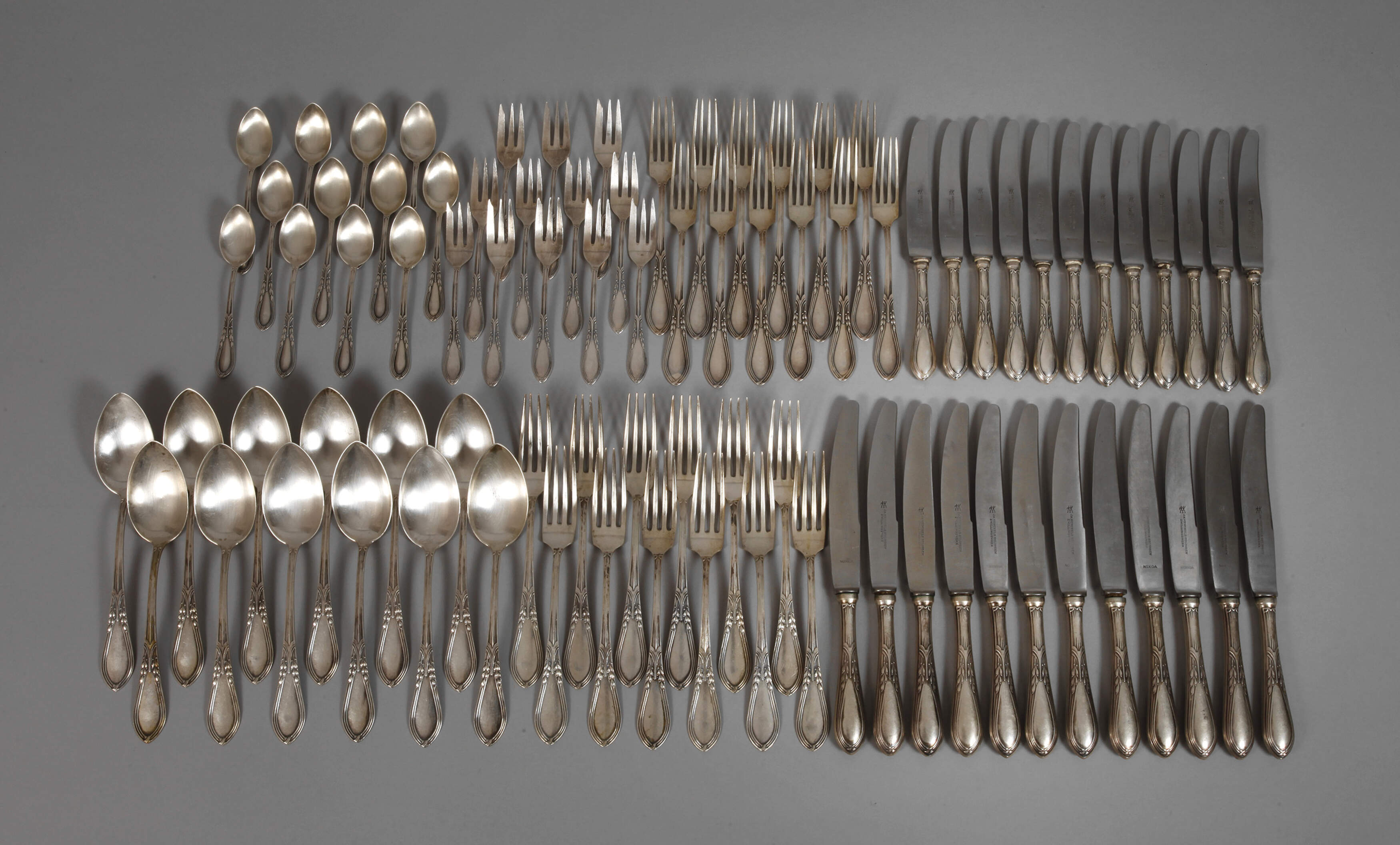 Großes Silberbesteck Wempe