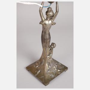 WMF Geislingen Figürliche Tischleuchte
