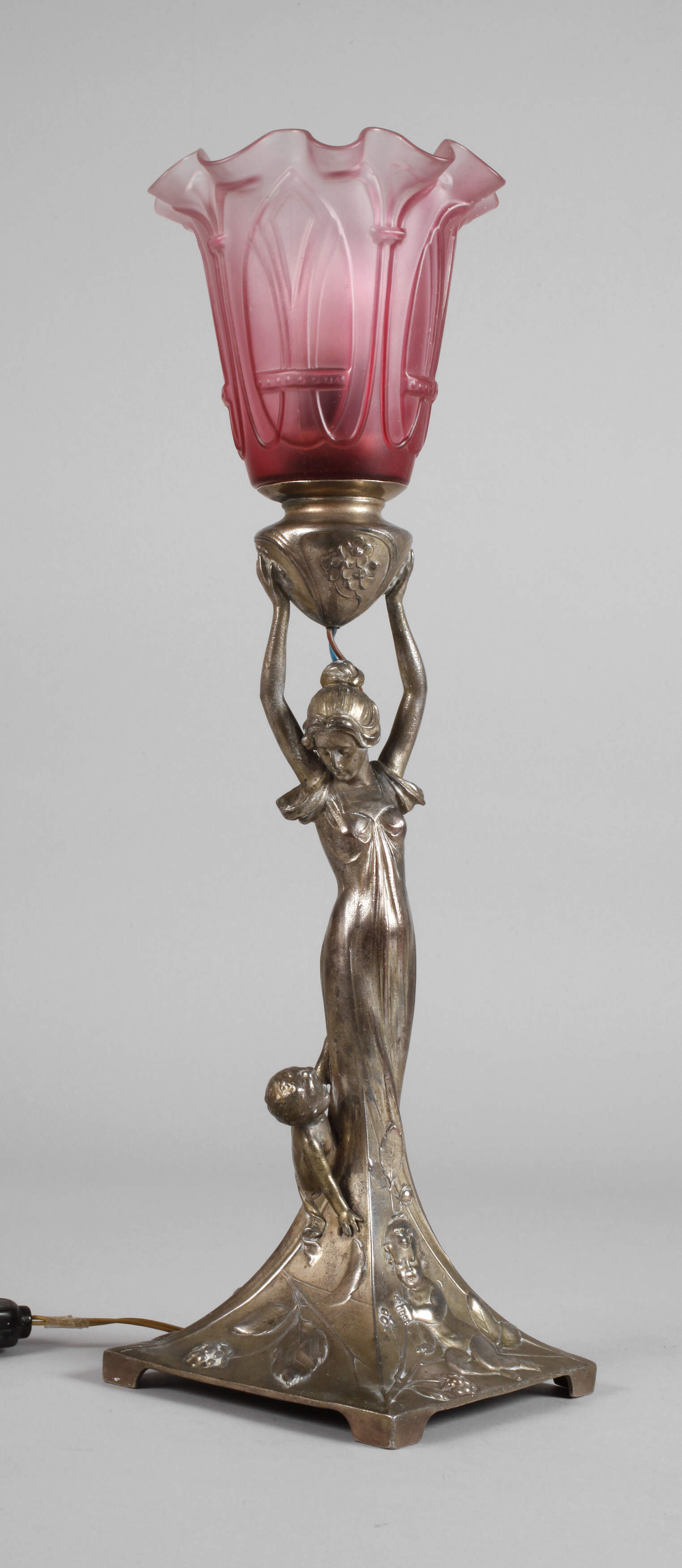 WMF Geislingen Figürliche Tischleuchte