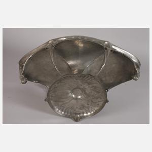 Übergroßer Tafelaufsatz Kayserzinn