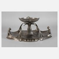 Übergroßer Tafelaufsatz Kayserzinn111