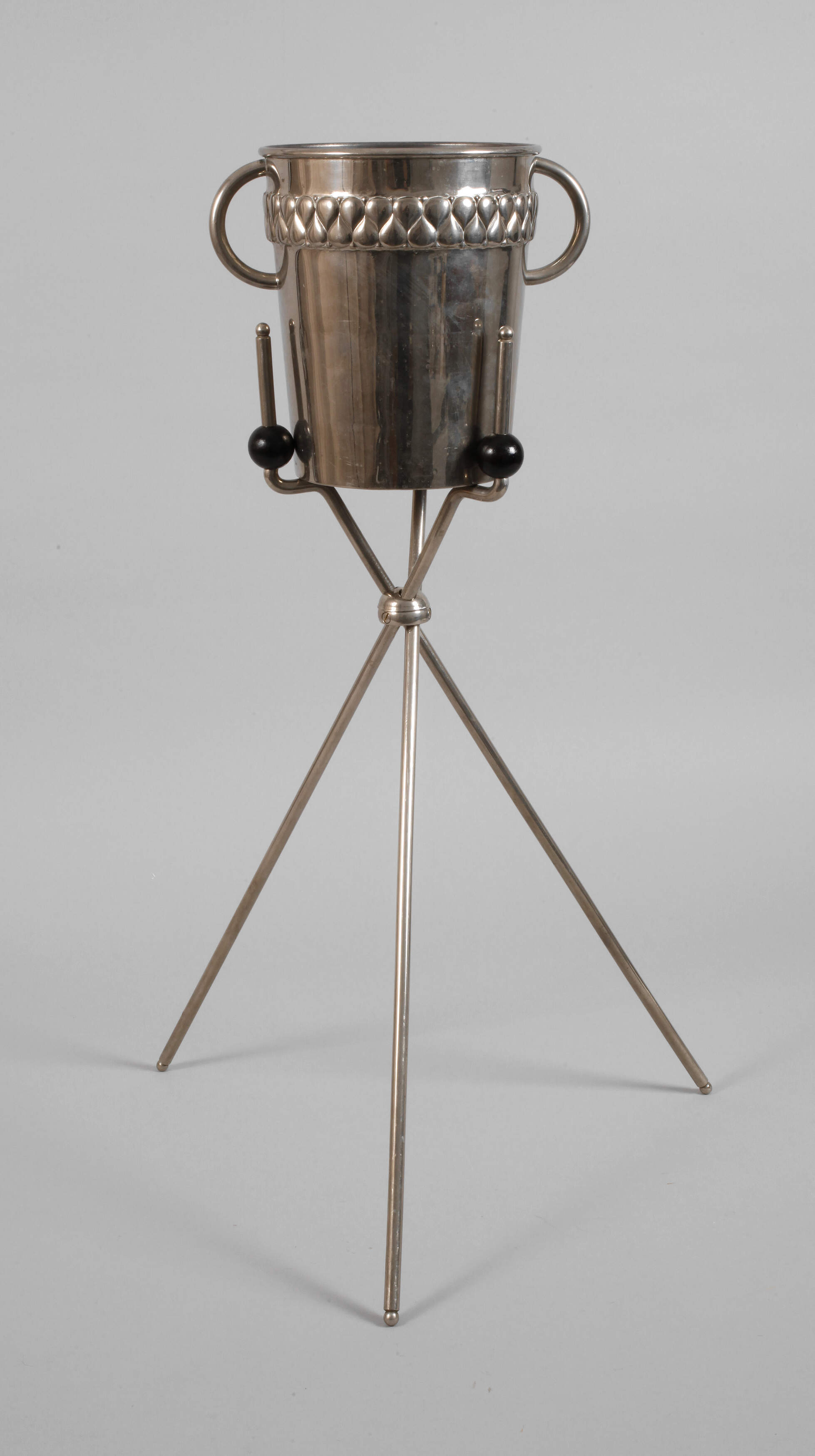 Weinkühler mit Ständer Art déco