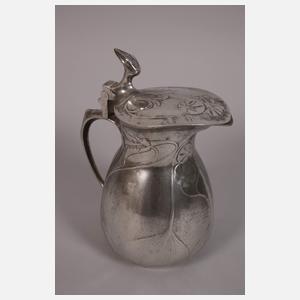 Konvolut Kaffee-/Teeset Kayserzinn